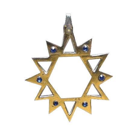 ESTRELLA DOCE PUNTAS 4 cm (METAL) ESTRELLA DOCE PUNTAS 4 cm (METAL)