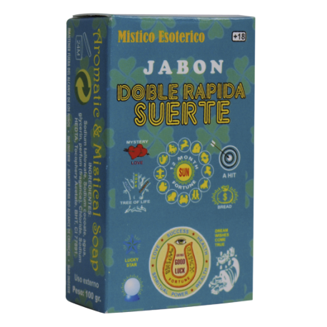 JABON DOBLE RAPIDA SUERTE JABON DOBLE RAPIDA SUERTE