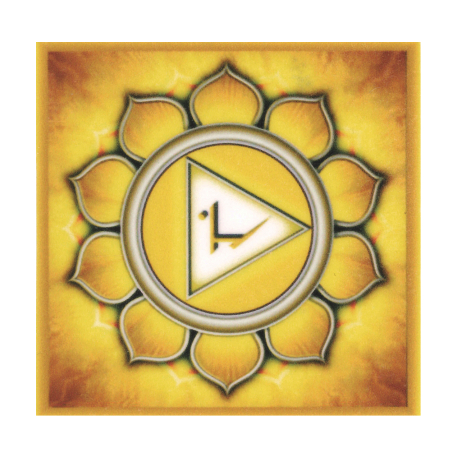 ADHESIVO CUADRADO CHAKRA MANIPURA (PODER) 9X9CM ADHESIVO CUADRADO CHAKRA MANIPURA (PODER) 9X9CM