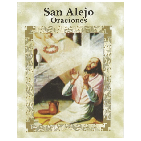 LIBRITO ORACIONES ALEJO 7X5 CM LIBRITO ORACIONES ALEJO 7X5 CM