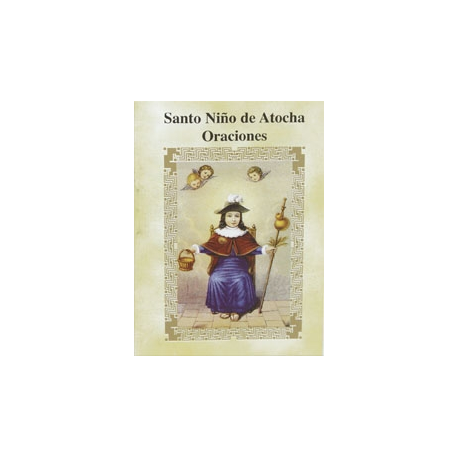 LIBRITO ORACIONES NIÑO DE ATOCHA 7X5 CM LIBRITO ORACIONES NIÑO DE ATOCHA 7X5 CM
