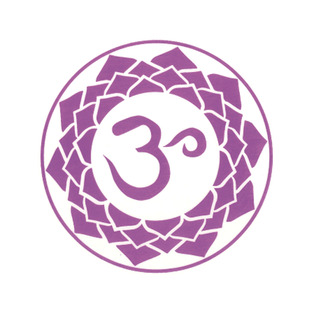 ADHESIVO MANDALA SAHASRARA SEPTIMO CHAKRA 9CMØ ADHESIVO MANDALA SAHASRARA SEPTIMO CHAKRA 9CMØ