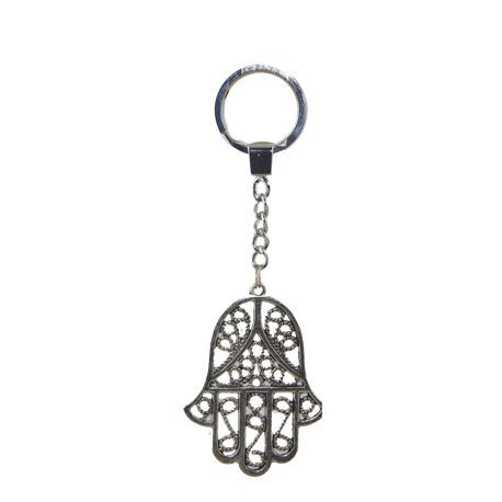 LLAVERO METAL MANO DE FATIMA 5CM (PEQUEÑA) LLAVERO METAL MANO DE FATIMA 5CM (PEQUEÑA)