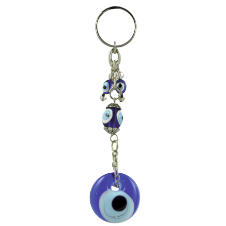 LLAVERO OJO TURCO REDONDO 13CM/2,5CM Ø LLAVERO OJO TURCO REDONDO 13CM/2,5CM Ø