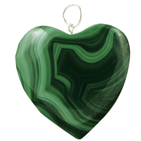 MALAQUITA CORAZON GRANDE 4CM MALAQUITA CORAZON GRANDE 4CM