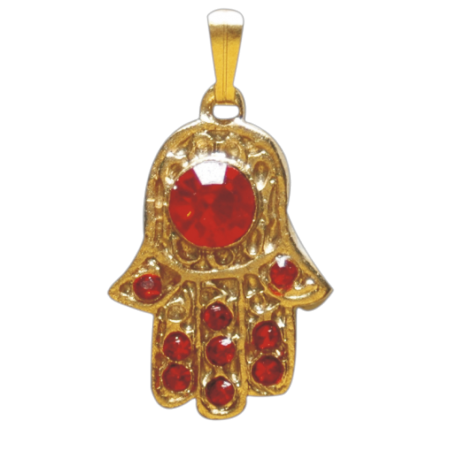 MANO DE FATIMA CON PIEDRAS 2,5 CM (METAL) MANO DE FATIMA CON PIEDRAS 2,5 CM (METAL)