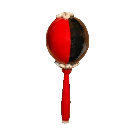 MARACAS SEMIDECORADAS ELEGGUA MARACAS SEMIDECORADAS ELEGGUA