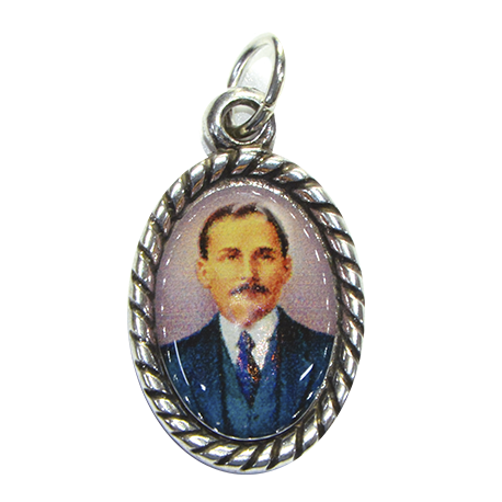 MEDALLA ESMALTE GREGORIO HERNANDEZ 2,2CM MEDALLA ESMALTE GREGORIO HERNANDEZ 2,2CM