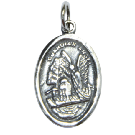 MEDALLA METAL ANGEL DE LA GUARDA 2,2CM MEDALLA METAL ANGEL DE LA GUARDA 2,2CM