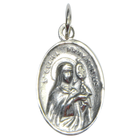 MEDALLA SANTA CLARA 2,5 CM MEDALLA SANTA CLARA 2,5 CM