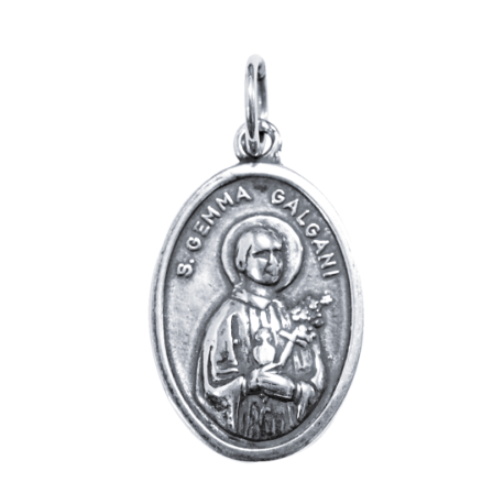 MEDALLA SANTA GEMMA 2,5 CM MEDALLA SANTA GEMMA 2,5 CM
