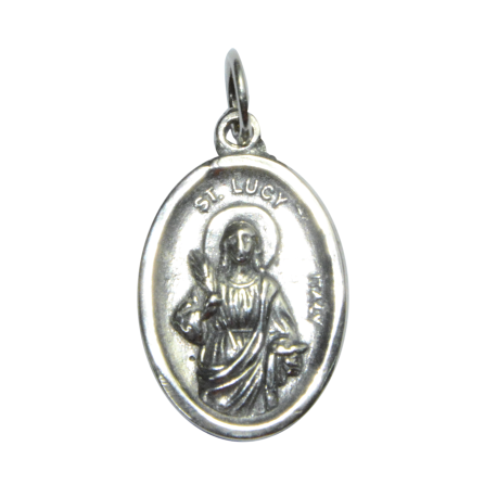 MEDALLA SANTA LUCIA 2,5 CM MEDALLA SANTA LUCIA 2,5 CM