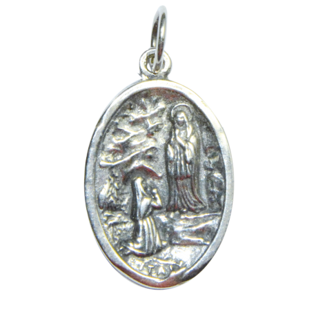MEDALLA VIRGEN DE LOURDES 2,5 CM MEDALLA VIRGEN DE LOURDES 2,5 CM