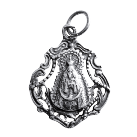 MEDALLA VIRGEN DE REGLA 2,5 CM MEDALLA VIRGEN DE REGLA 2,5 CM