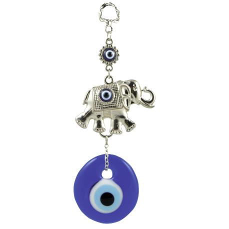 OJO TURCO CON ELEFANTE 17 CM / 5,5 CM DIAMETRO OJO TURCO CON ELEFANTE 17 CM / 5,5 CM DIAMETRO