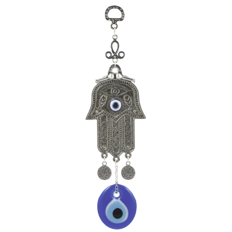 OJO TURCO CON MANO DE FATIMA 17CM OJO TURCO CON MANO DE FATIMA 17CM