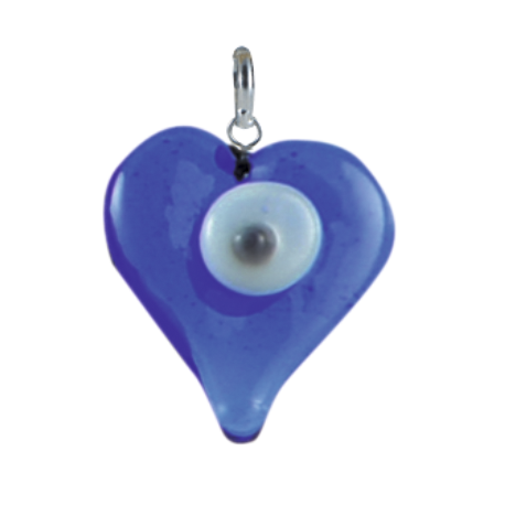 OJO TURCO CORAZON CRISTAL 1,5CM OJO TURCO CORAZON CRISTAL 1,5CM