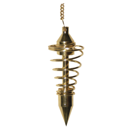 PENDULO DORADO ESPIRAL NO-16 6,5cm PENDULO DORADO ESPIRAL NO-16 6,5cm