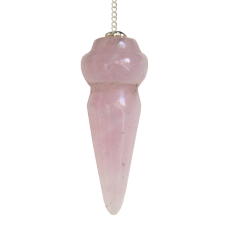 PENDULO PUNTA CUARZO ROSA 5CM PENDULO PUNTA CUARZO ROSA 5CM