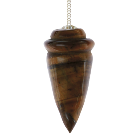 PENDULO PUNTA OJO DE TIGRE 5CM PENDULO PUNTA OJO DE TIGRE 5CM