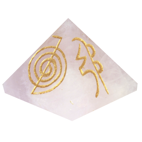 PIRAMIDE SIMBOLOS REIKI CUARZO ROSA PIRAMIDE SIMBOLOS REIKI CUARZO ROSA