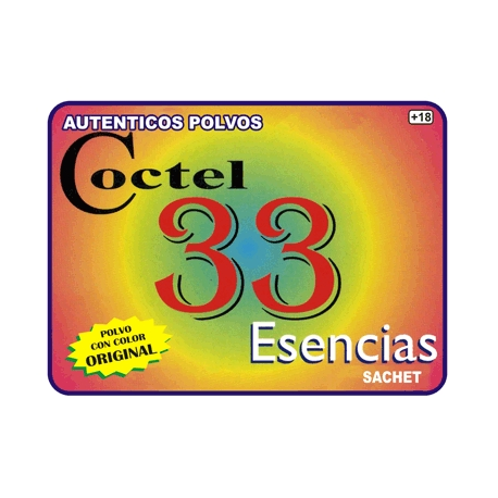 POLVO ESPECIAL COCTEL 33 ESENCIAS POLVO ESPECIAL COCTEL 33 ESENCIAS