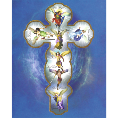 POSTER SIETE ARCANGELES 56 CM X 86 CM POSTER SIETE ARCANGELES 56 CM X 86 CM