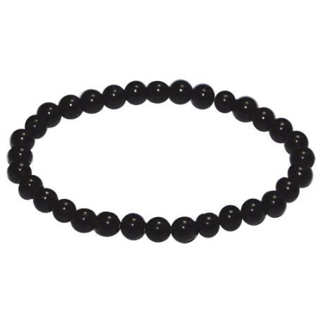 PULSERA BOLA TURMALINA 6mm PULSERA BOLA TURMALINA 6mm