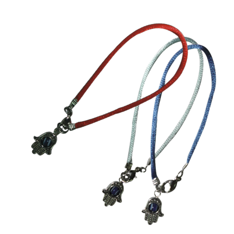 PULSERA CORDON OJO TURCO/MANO DE FATIMA PULSERA CORDON OJO TURCO/MANO DE FATIMA