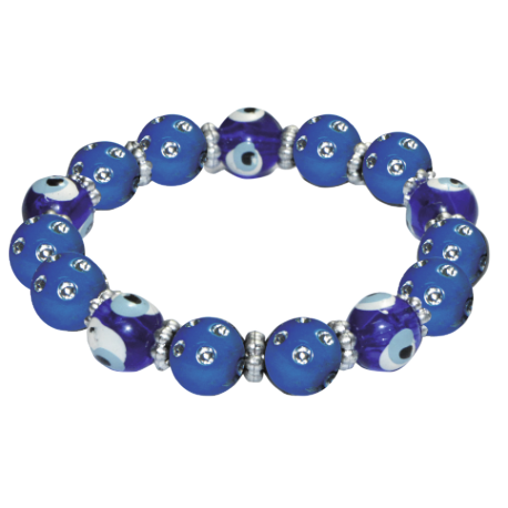 PULSERA OJO TURCO C/ BRILLANTES AZUL OSCURO PULSERA OJO TURCO C/ BRILLANTES AZUL OSCURO