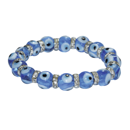 PULSERA OJO TURCO C/BRILLO TURQUESA (OT-0209/06) PULSERA OJO TURCO C/BRILLO TURQUESA (OT-0209/06)