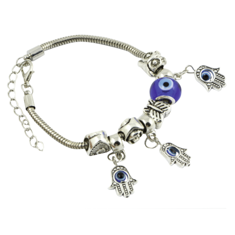PULSERA OJO TURCO TRIPLE MANO DE FATIMA PULSERA OJO TURCO TRIPLE MANO DE FATIMA