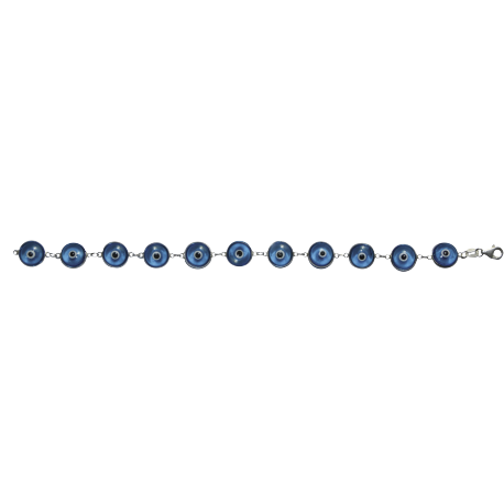 PULSERA PLATA OJO TURCO TURQUESA PULSERA PLATA OJO TURCO TURQUESA