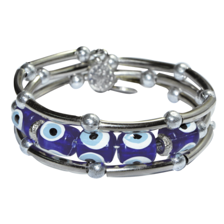 PULSERA TRIPLE OJO TURCO PULSERA TRIPLE OJO TURCO