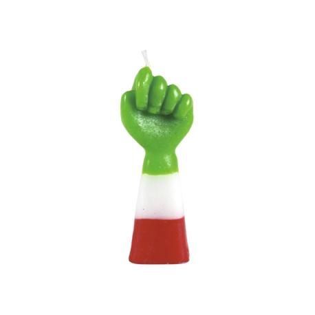 PUÑO PEQUEÑO VERDE BLANCO ROJO PUÑO PEQUEÑO VERDE BLANCO ROJO
