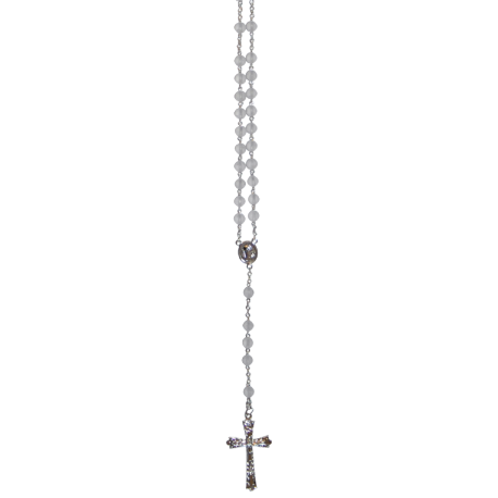 ROSARIO CRISTAL MEX PLATEADO (REF 012) ROSARIO CRISTAL MEX PLATEADO (REF 012)
