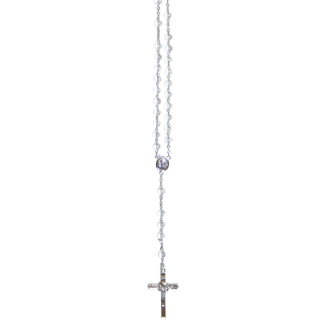 ROSARIO CRISTAL MEX PLATEADO (REF 020) ROSARIO CRISTAL MEX PLATEADO (REF 020)