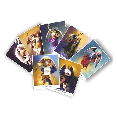 SET LAMINAS SIETE ARCANGELES 10 CM X 1 5CM SET LAMINAS SIETE ARCANGELES 10 CM X 1 5CM