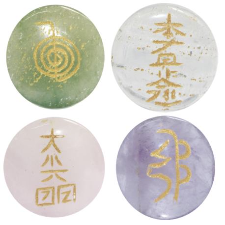 SET SIMBOLOS REIKI VARIOS MINERALES 4CMX2,5CM SET SIMBOLOS REIKI VARIOS MINERALES 4CMX2,5CM