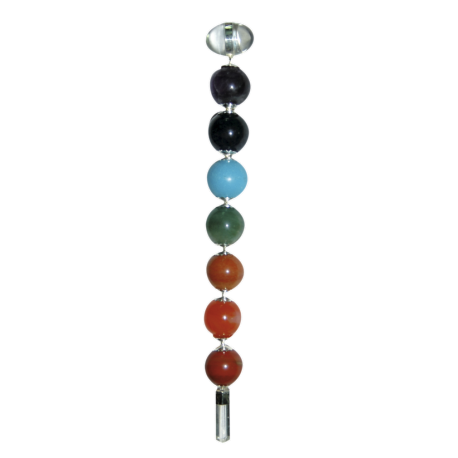 VARITA PODER SIETE CHAKRAS HW-22 22cm VARITA PODER SIETE CHAKRAS HW-22 22cm