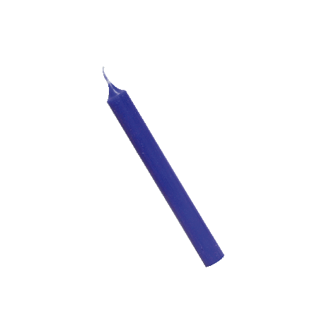 VELA 11 CM AZUL OSCURO VELA 11 CM AZUL OSCURO