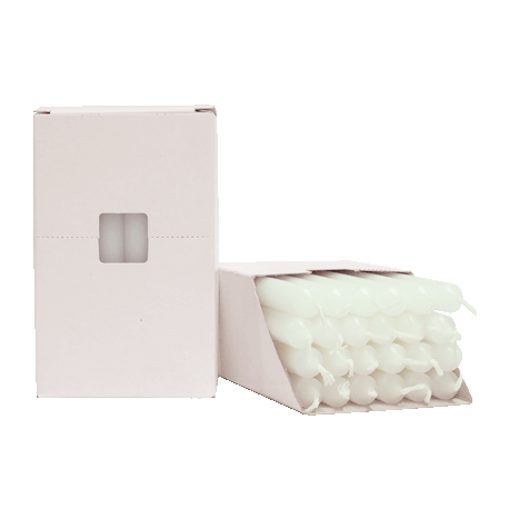 VELA 11 CM BLANCO CAJA 24/UNI VELA 11 CM BLANCO CAJA 24/UNI