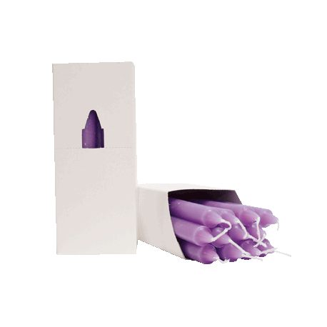 VELA 20 CM VIOLETA CAJA 14/UNI VELA 20 CM VIOLETA CAJA 14/UNI