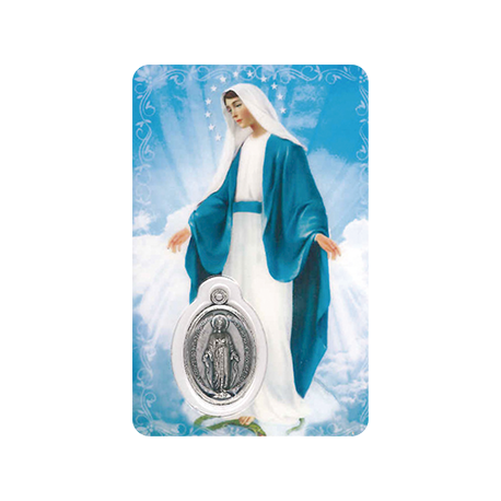 ESTAMPA MEDA VIRGEN MILAGROSA ESTAMPA MEDA VIRGEN MILAGROSA
