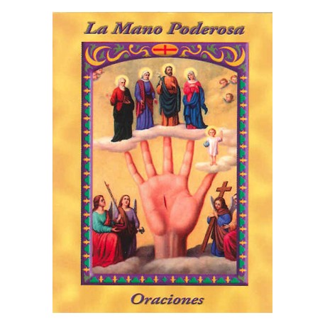LIBRITO ORACIONES LA MANO PODEROSA 7X5 CM LIBRITO ORACIONES LA MANO PODEROSA 7X5 CM