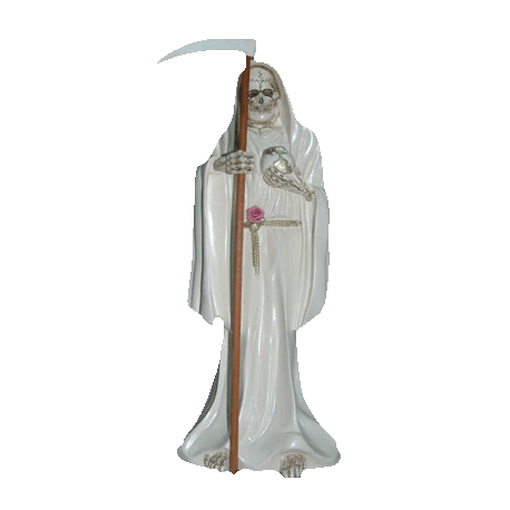 SANTA MUERTE BLANCO 30CM SANTA MUERTE BLANCO 30CM
