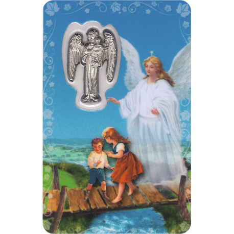 ESTAMPA MEDA ANGEL DE LA GUARDA ESTAMPA MEDA ANGEL DE LA GUARDA