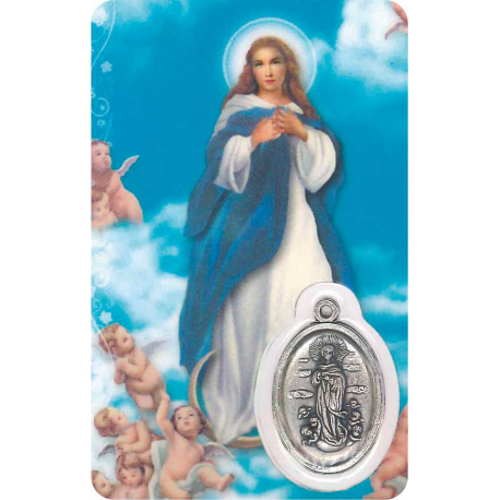 ESTAMPA MEDA INMACULADA CONCEPCION ESTAMPA MEDA INMACULADA CONCEPCION